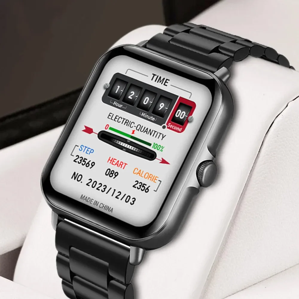 2024 New Digital Smartwatch for Men & Women - Heart Rate Monitor. Sport Fitness. Waterproof. Wrist Smart Watch for Smartphone