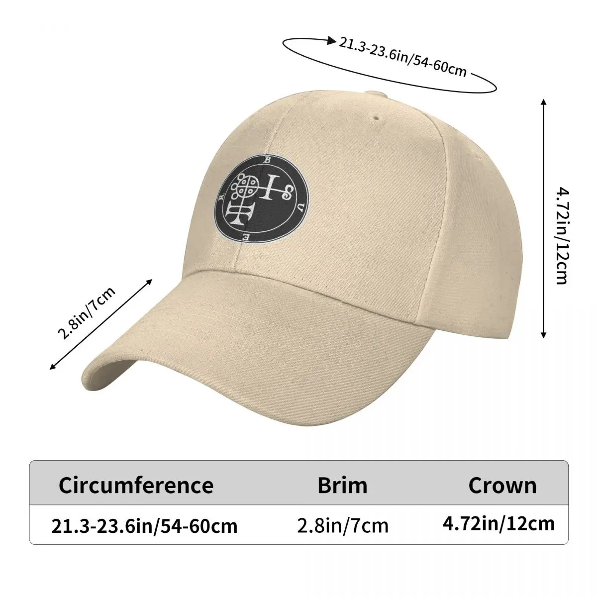 Demon Buer Seal Cap Fashion Casual Baseball Caps Adjustable Hat Hip Hop Summer Unisex Baseball Hats