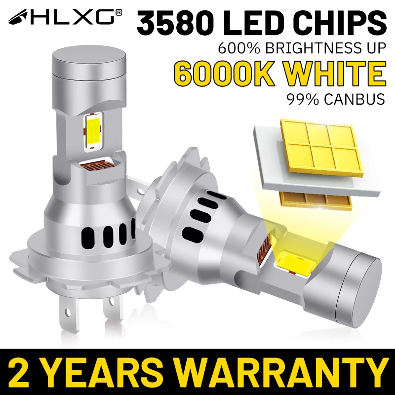 

H7 Led Bulbs 6000K Car Headlight H7 Led Canbus No Error High Led Lights For Car 12V Car Accessories H7 Autolampen 3580 CSP Chip