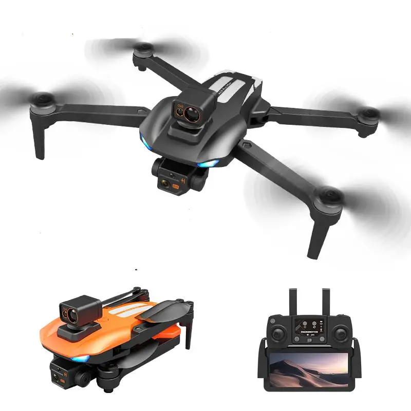 Professional AE8 Pro Max Drone 4K HD Camera GPS 5KM FPV 360 Degrees Obstacle Avoidance Brushless Motor Drone RC Quadcopter Drone