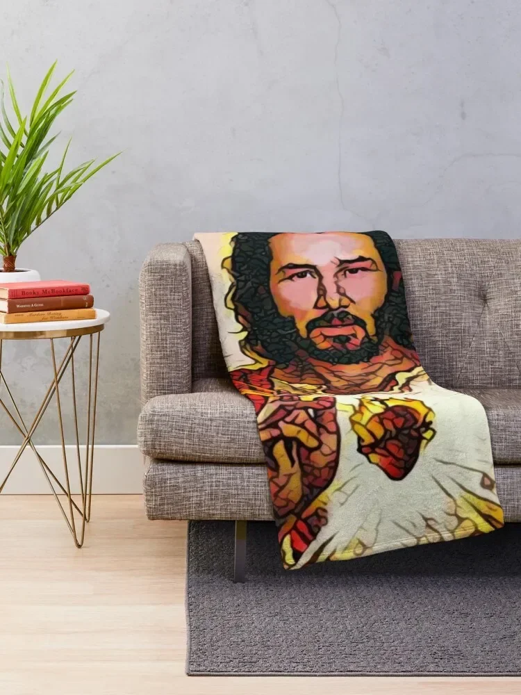 Holy Keanu - T-Shirts, Gadgets & Face Masks Throw Blanket Decoratives For Baby Sofa Quilt Blankets