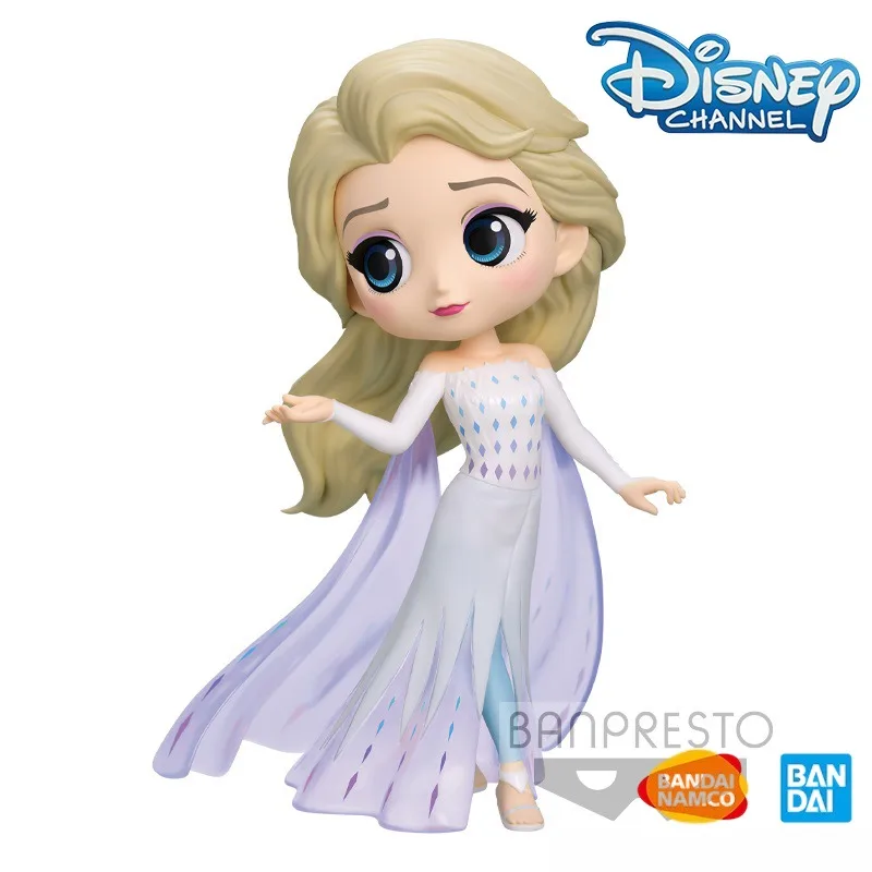 BANDAI Disney Frozen 2 Series Princess Model Collection of Cartoon Characters Desktop Ornaments Box Surprise Holiday Gift