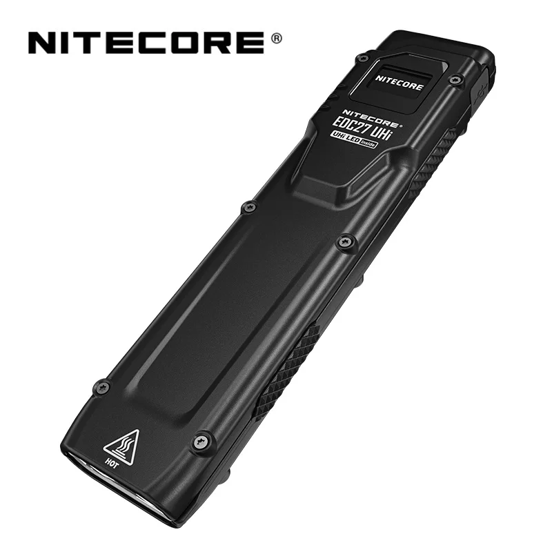 

Ультратонкий перезаряжаемый тактический фонарик NITECORE EDC27 UHi 3100 Люмен USB-C EDC со встроенной литий-ионной батареей