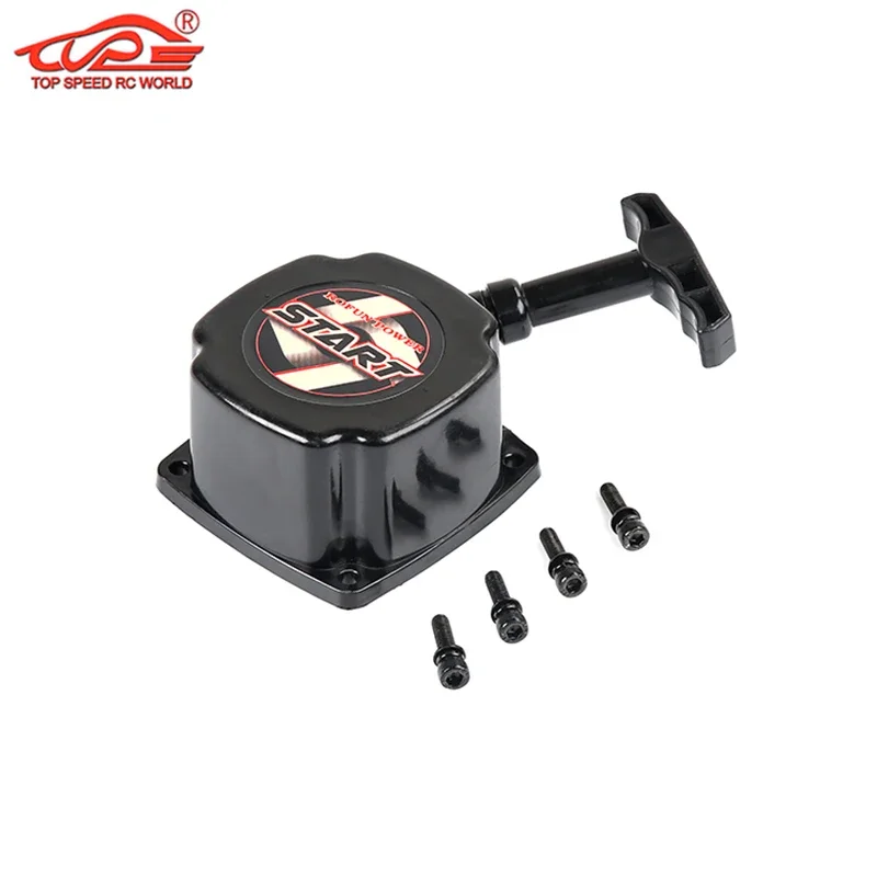 Upgrade 71CC Engine Super Easy Start Pull Starter for 1/5 HPI ROFUN ROVAN KM BAJA LOSI FG MCD REDCAT RCMK CEN TRUCK RC CAR PARTS