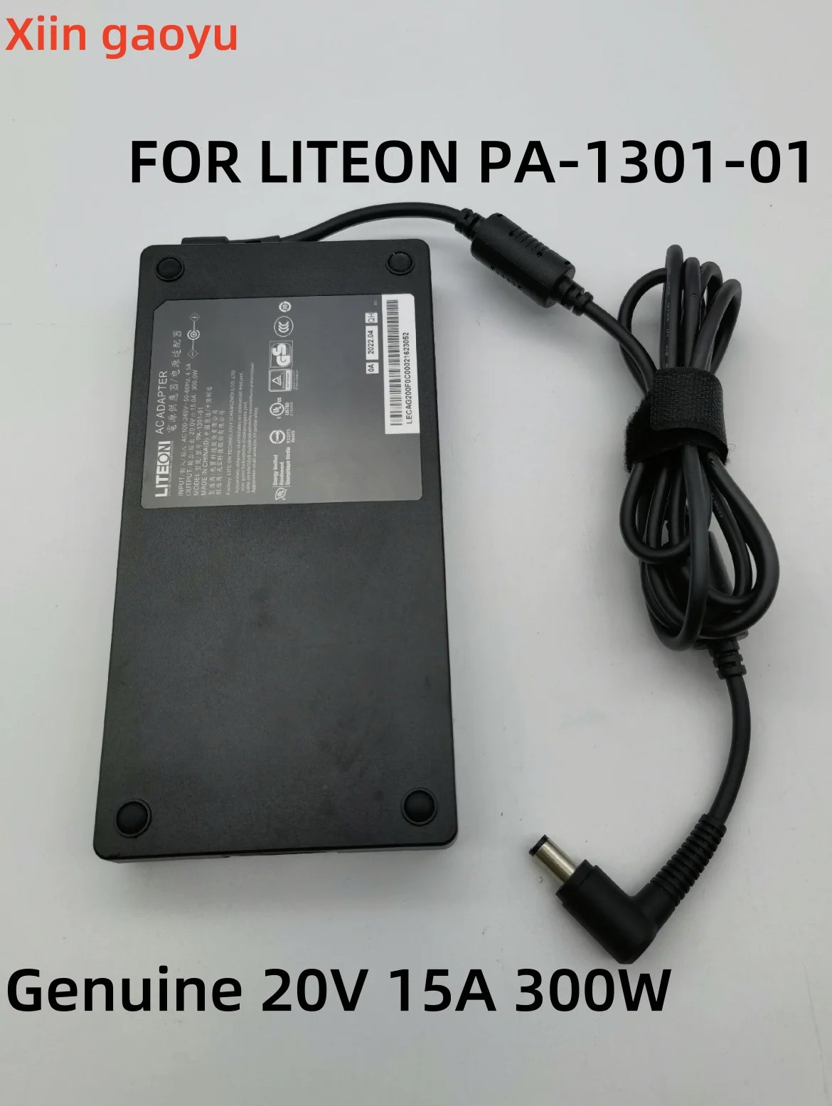 Genuine 20V 15A 300W 7.4x5.0mm LITEON PA-1301-01 Power Supply AC Adapter For THUNDEROBOT ZERO Laptop Charger