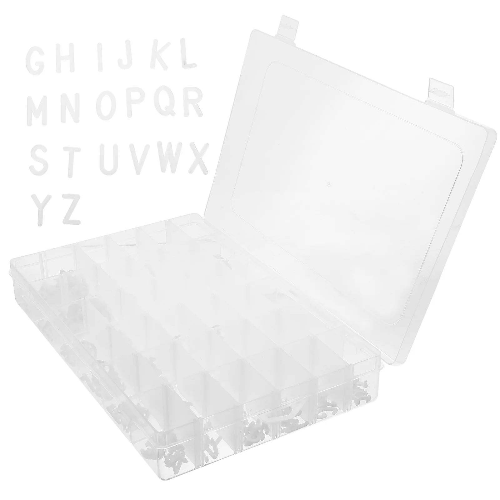1 مجموعة 1 مجموعة البلاستيك الأبجدية ل ورأى Diy بها بنفسك رسالة سعة كبيرة إلكتروني الملحقات الأبجدية البلاستيك إلكتروني الملحقات ورأى #5