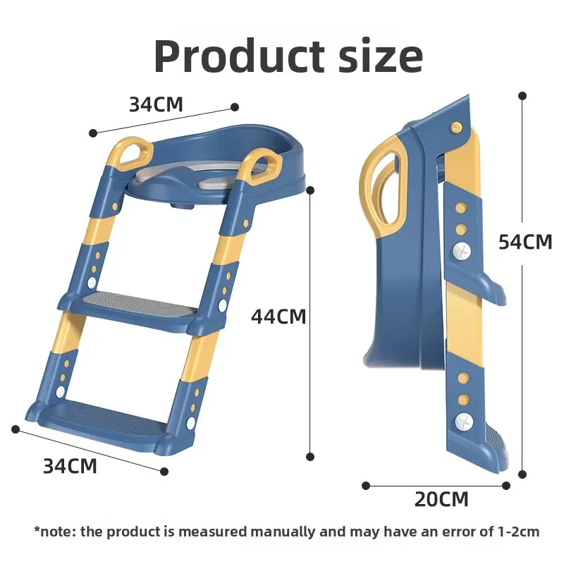 الأطفال المرحاض دائرة الدرج التدريب سلم صبي الفتيات المرحاض للطي الإطار خطوة البراز الاطفال خطوة المرحاض الدائري التدريب سلم