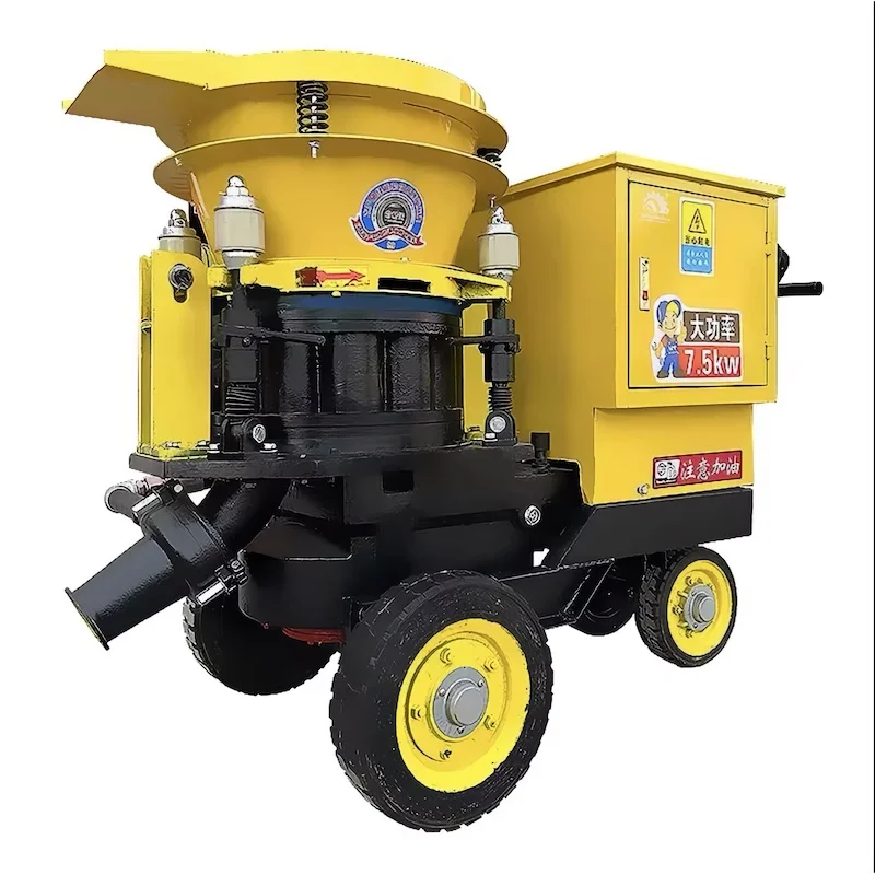 PZ-6 Dry cement mortar spraying machine concrete mining pneumatic explosion-proof slope protection spraying anchor machine