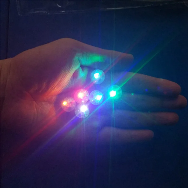 

AA81-40Pcs Mini Round Ball LED Balloon RGB Lights Valentine's Day Flash Lamps For Lantern Christmas Decoration Multicolor