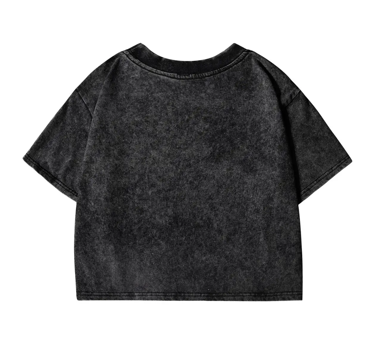 Girl Tee Shirt Summer Crop American Retro Cotton Casual Tshirt Popular Leisure Lovely Tees Umbilical Leakageloose Short Tops