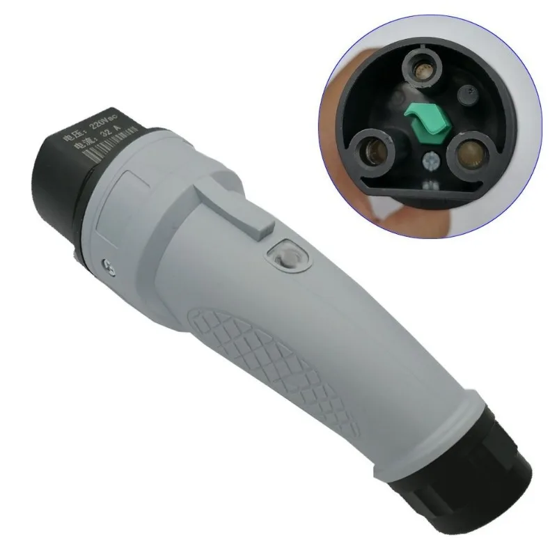 Y-60 charging connector AC AC220V32A electric vehicle male and female