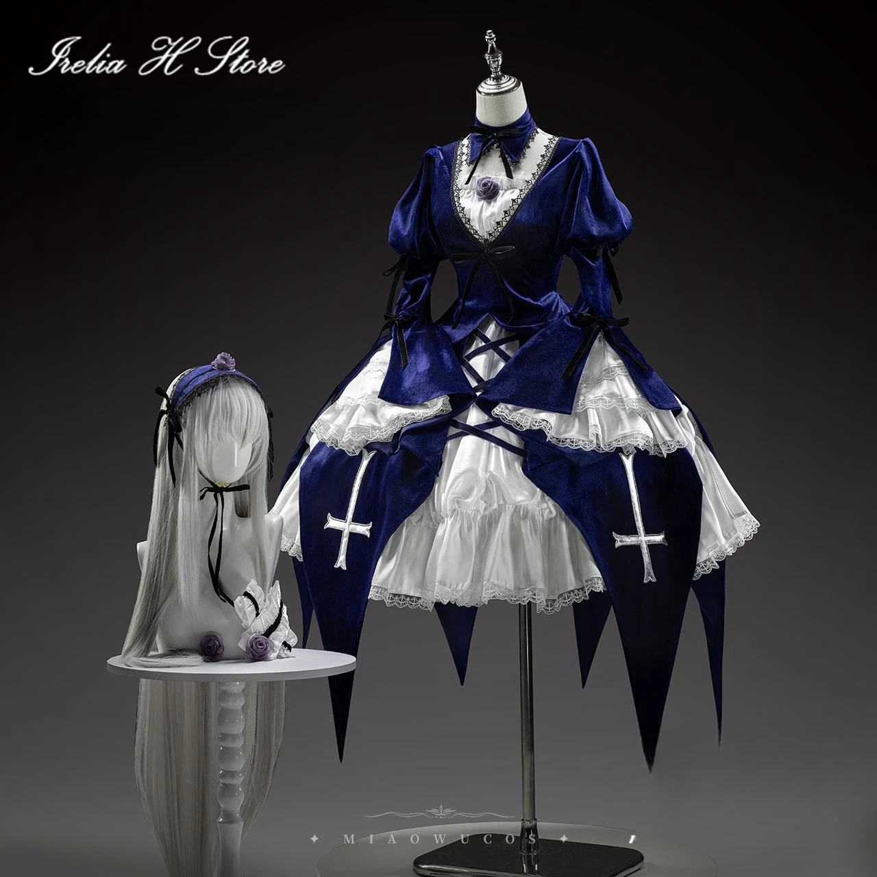 Irelia H Amine Rozen Maiden Mercury Lamp أزياء تنكرية Sui gin tou Mercury Lampe Gothelloc لوليتا فستان أزياء الهالوين