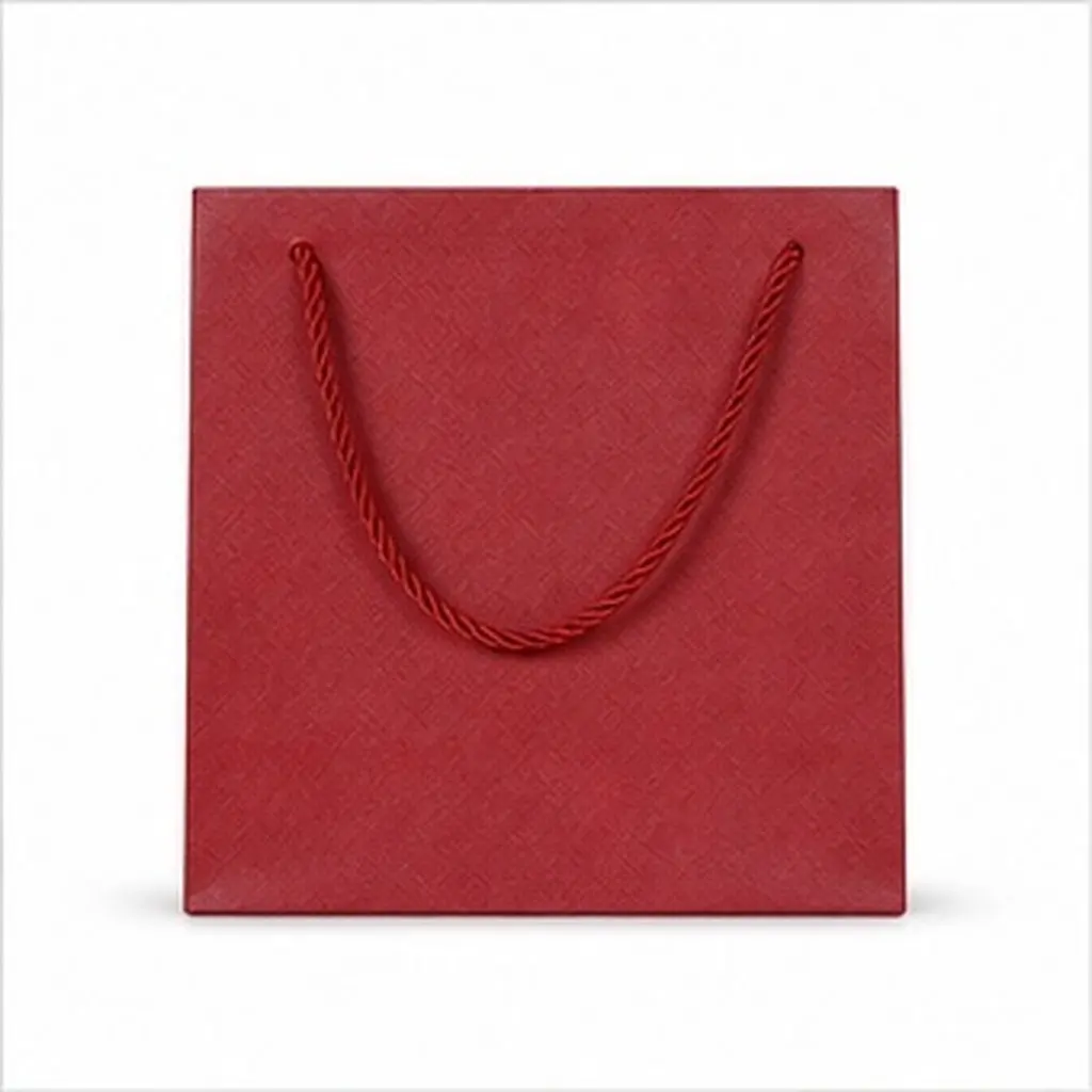 4Pcs Sturdy Thick Paper Jewelry Handheld Gift Bags Portable Rope Handle Flat Base Stand Up Design for Parties Craft Projects