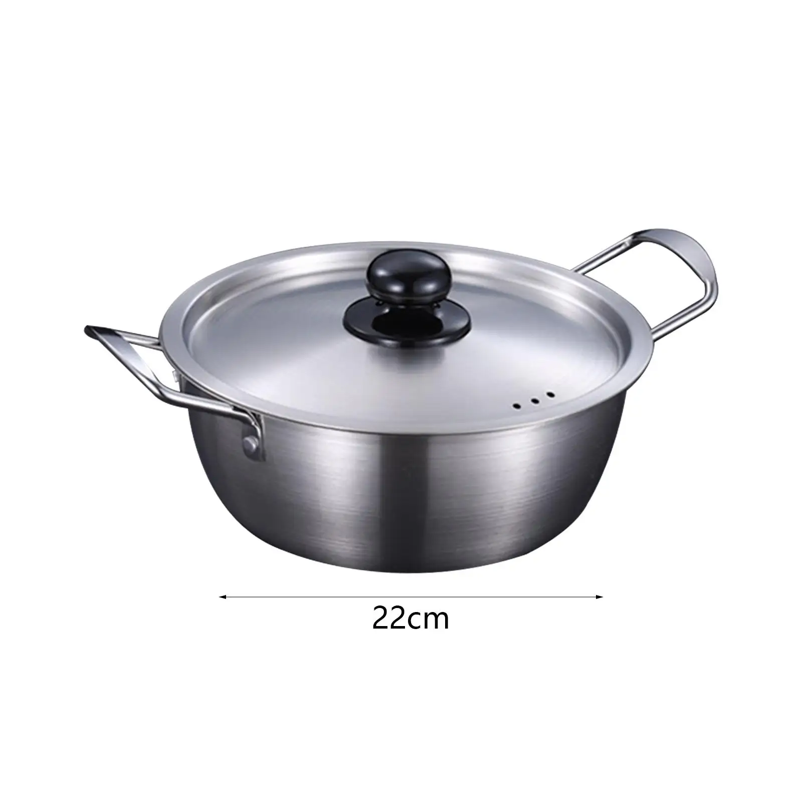 Korean Ramen Cooking Pot Household Ramyun Pot for Camping Restaurant Pasta