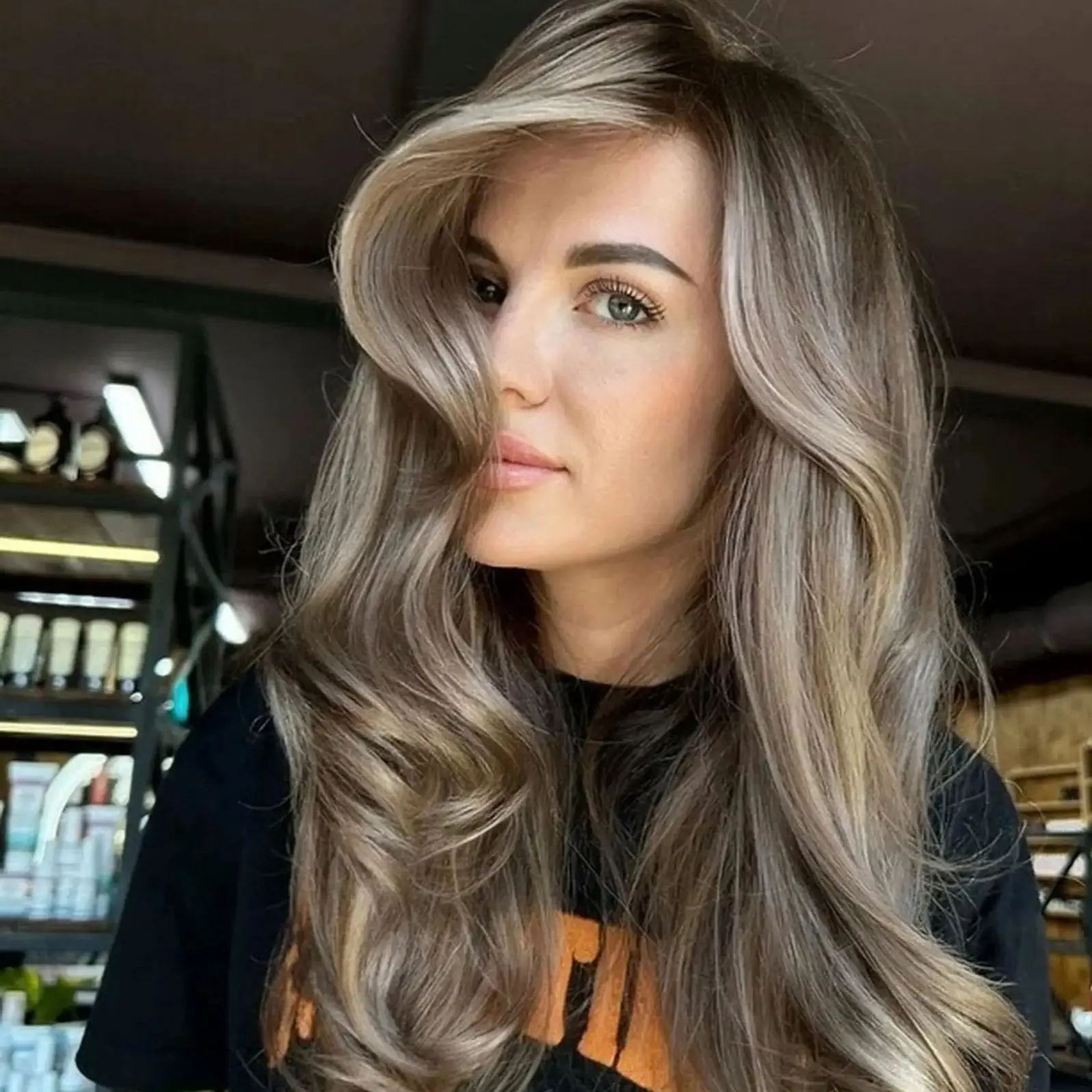 

Ombre Натуральные Волнистые Темно-Каштановые Коричневые Синтетические Парики Фронта Шнурка для Женщин Выделите Косплей Парик Партии Термостойкое Волокно