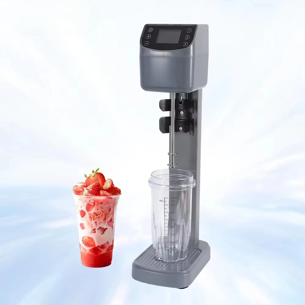 Professional Fast Stirring Automatic Beverage Stirring Station, Perfect for Preparing Milkshake, Smoothie and Slushie Beverages