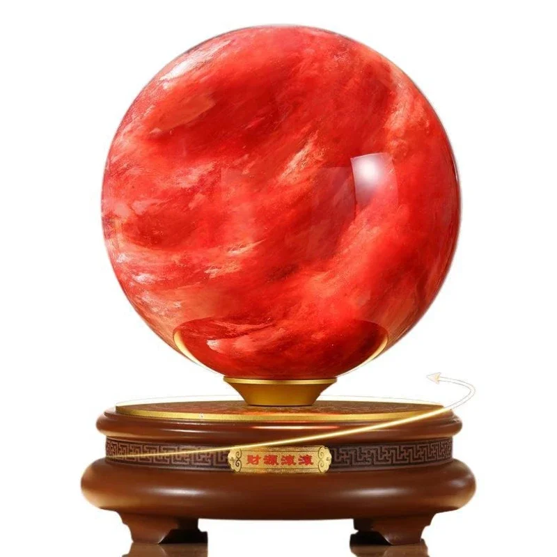 

Year of the Snake crystal ball ornament, living room decoration