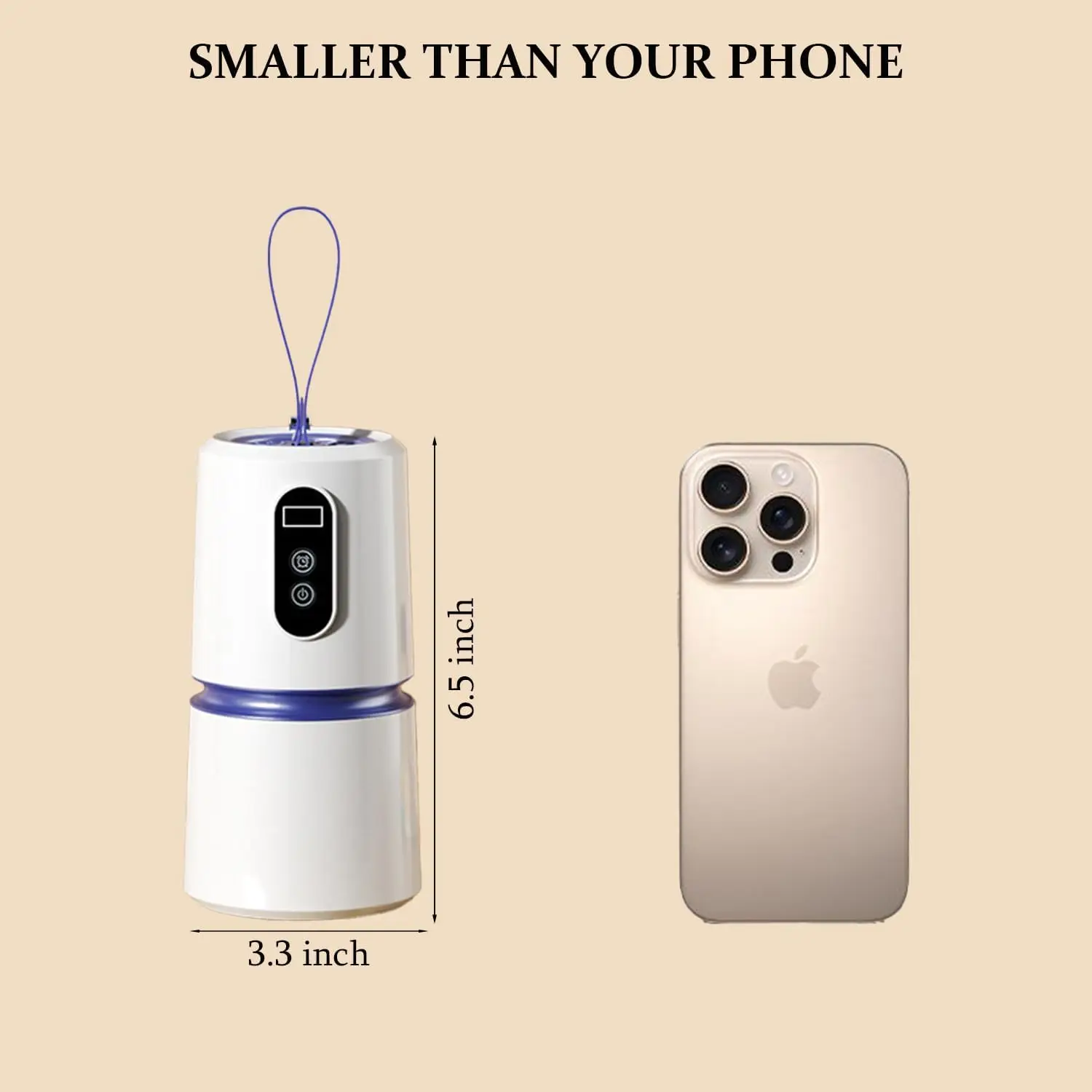 Tragbarer Wäschetrockner mit 360° °   Heißluft- und Timer, leiser Mini-Trockner für Reisen, Apartment, Wohnmobil, Wohnheim