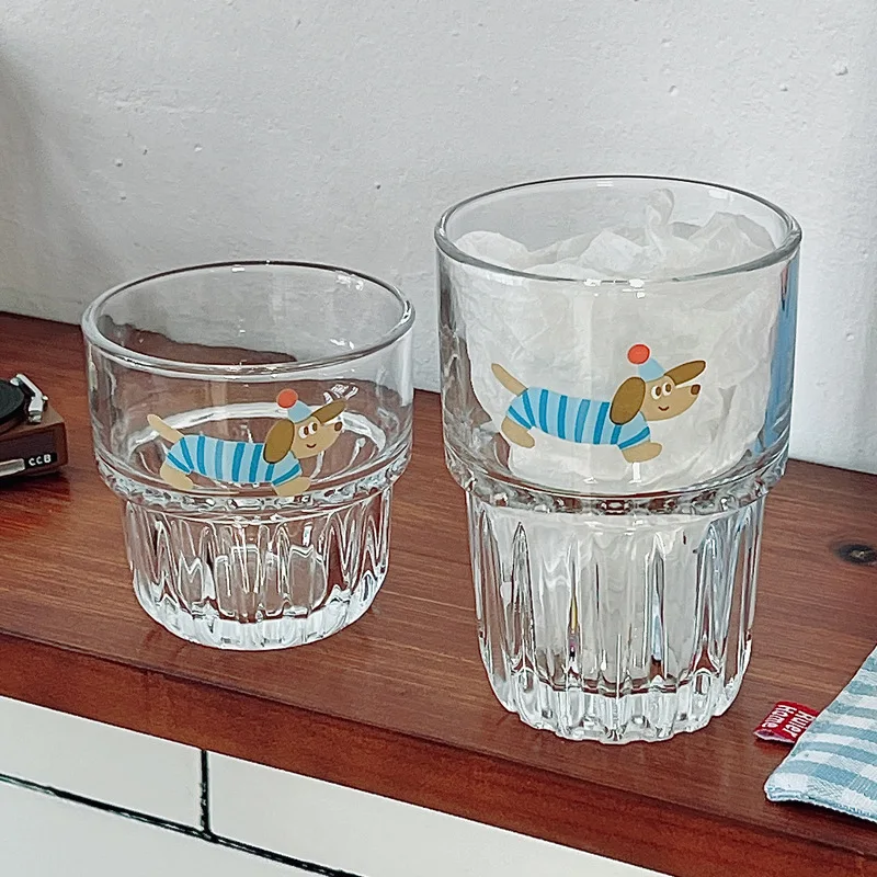 Puppy Cartoon Glass…