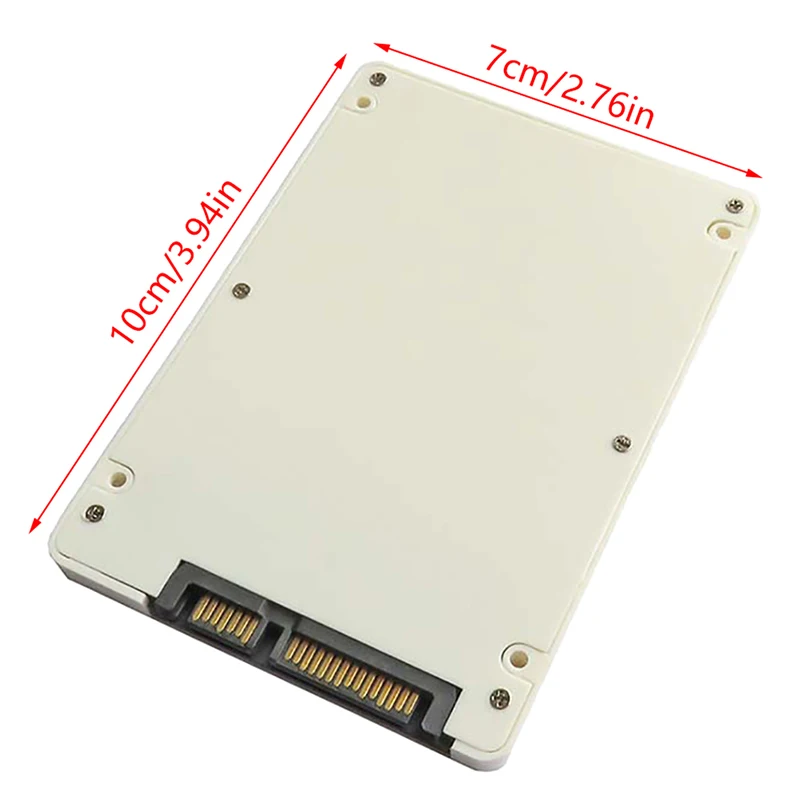 بطاقة محول Ssd إلى 2.5 بوصة Sata3 M.2 NGFF MSATA SSD إلى 2.5 بوصة SATA3 إلى M.2 NGFF MSATA SSD بطاقة محول مع مسامير حافظة