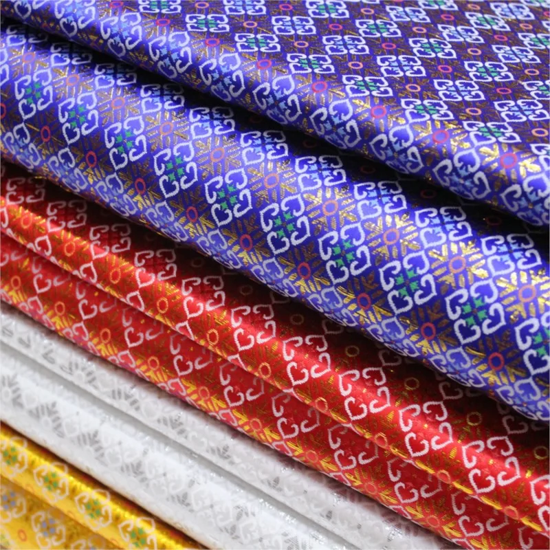 النمط الصيني شيونغسام والأفلام التلفزيون الدانتيل النسيج الزخرفية الجاكار الذهب والفضة موضوع الديباج #2