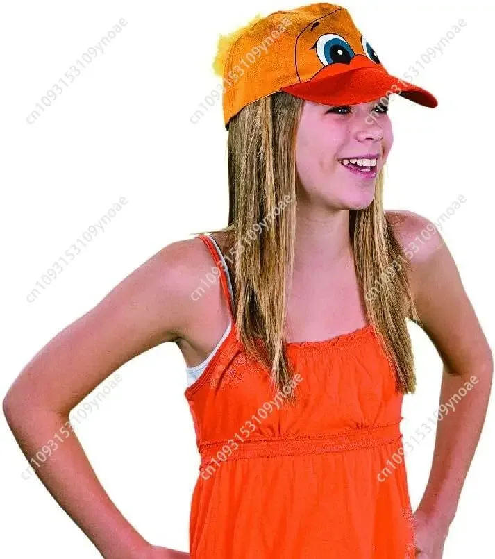 Fun Express Luau Ducky หมวกรูปเบสบอลหมวกสําหรับงานปาร์ตี้อุปกรณ์เครื่องแต่งกายหมวกเบสบอลหมวกปาร์ตี้กลางแจ้ง Casual Headwear