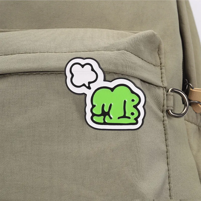 Funny Meme Frog Low Battery Brain Fire Angry Shopping Kiss Enamel Badge Cute Cartoon Pin Brooch Jewelry Gifts For Friends