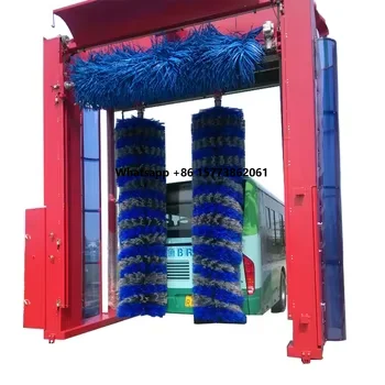 Automatic Touchless Electric Power Source Bus and Truck Wash Machine