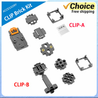 M5stack Clip-A/B Multi functional Creative Kit Back Clip Collar Clip Magnetic Replacement Parts apply M5Stickc Unit IoT devices