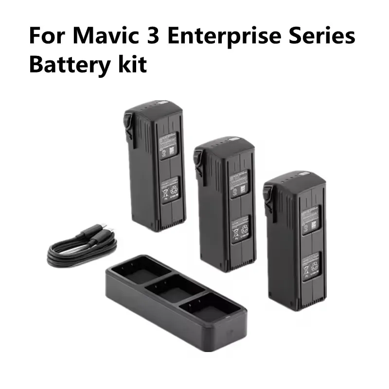 

For Mavic 3 Enterprise Series Battery kit Includes three intelligent flight batteries and one charging manager (100W)