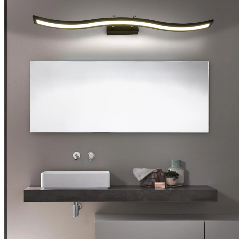 

Mirror Long Line LED Wall Lamp For Bedside Bathroom Dresser Kitchen Foyer Hotel Dining Room Washroom Villa Office Indoor Light