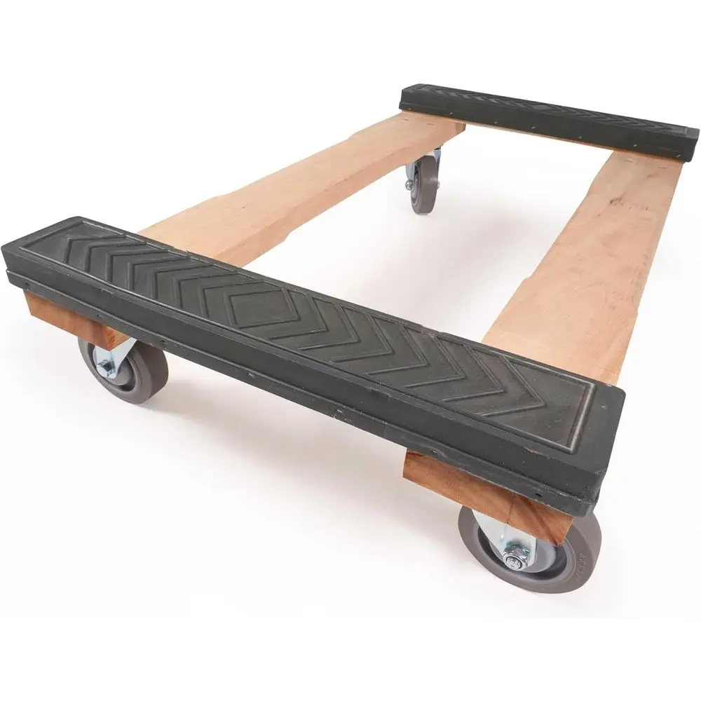 18 x 32 Heavy-Duty Furniture Dolly - 1000 LB Capacity, 4 Non-Marking Swivel Wheels