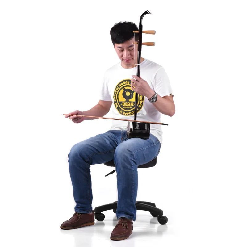 Erhu Chinese 2-string Violin Fiddle Stringed Musical Instrument Solidwood Chinese Traditional String Instrument