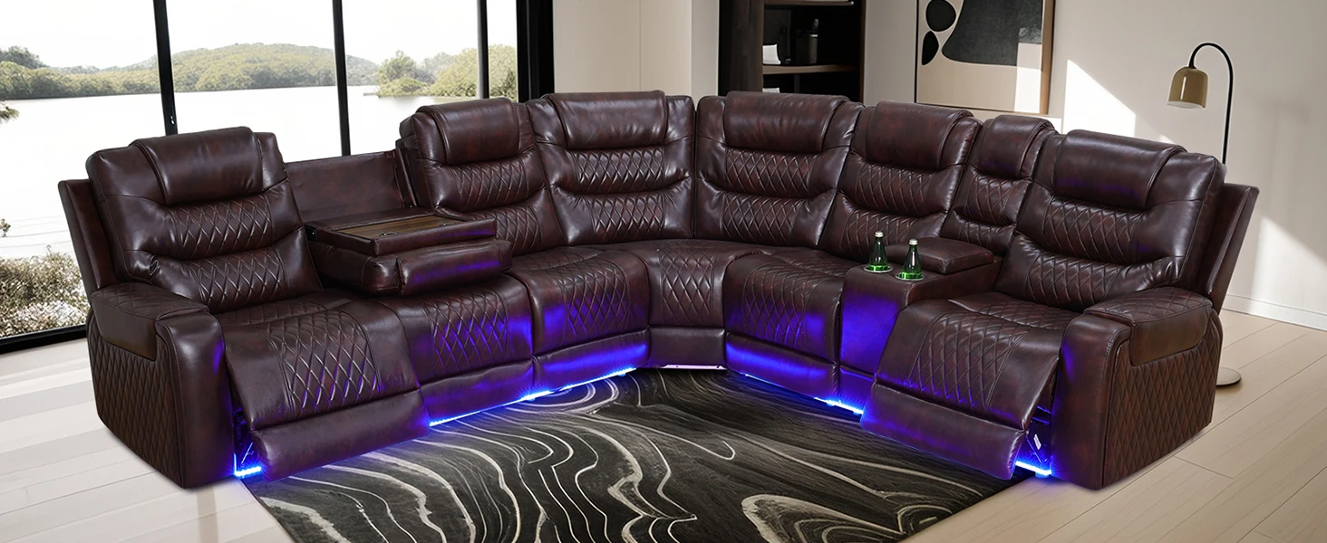 POWER RECLINER SECTIONAL