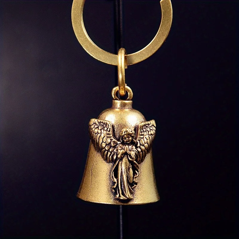 

2pcs Brass Small Bell Angel Bell Copper Accessories and Ornaments Lucky Accessories Gift