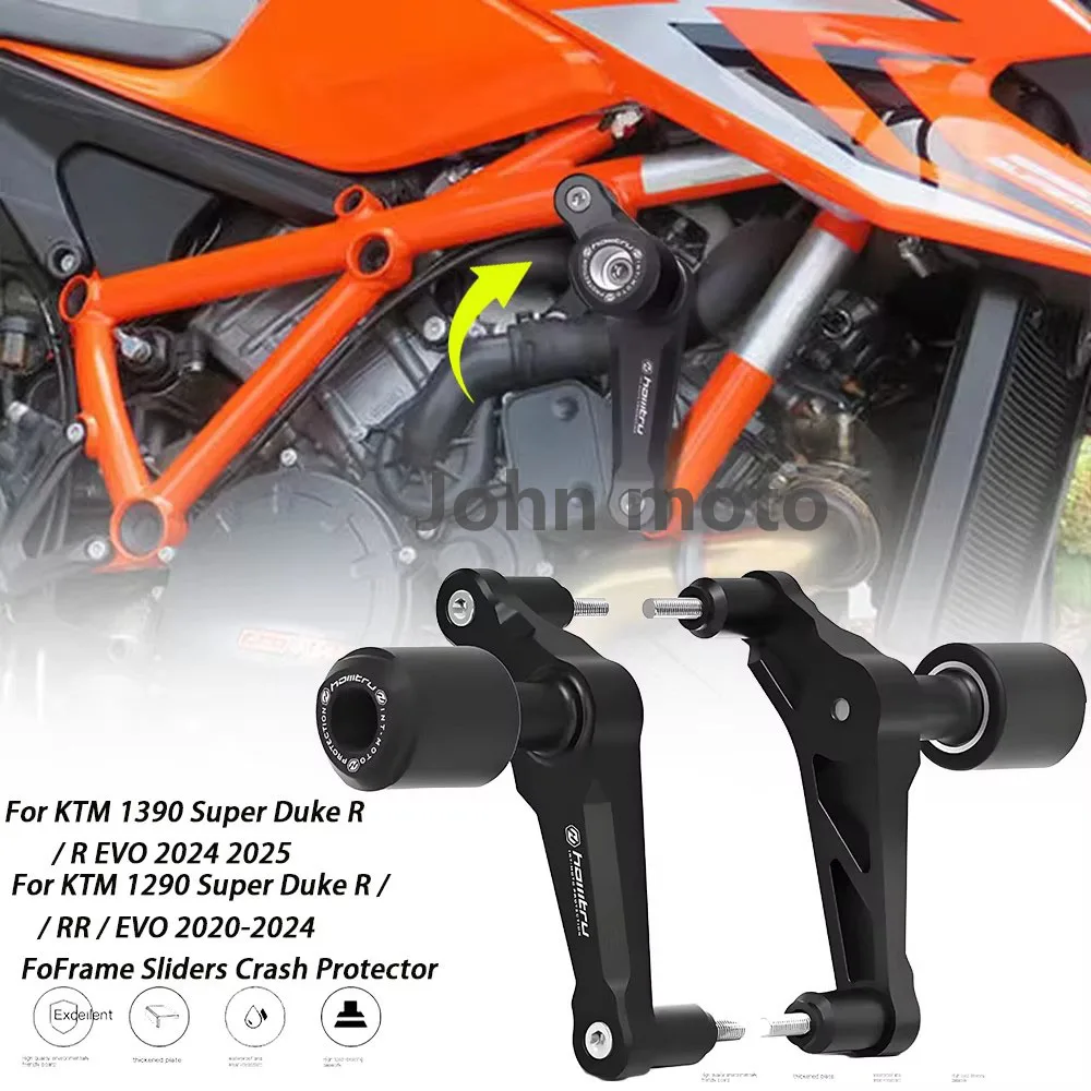 Protector de Carenado y Deslizador de Chasis Anticaída para Motocicletas KTM 1390/1290 Super Duke R / RR / EVO 2020-2024