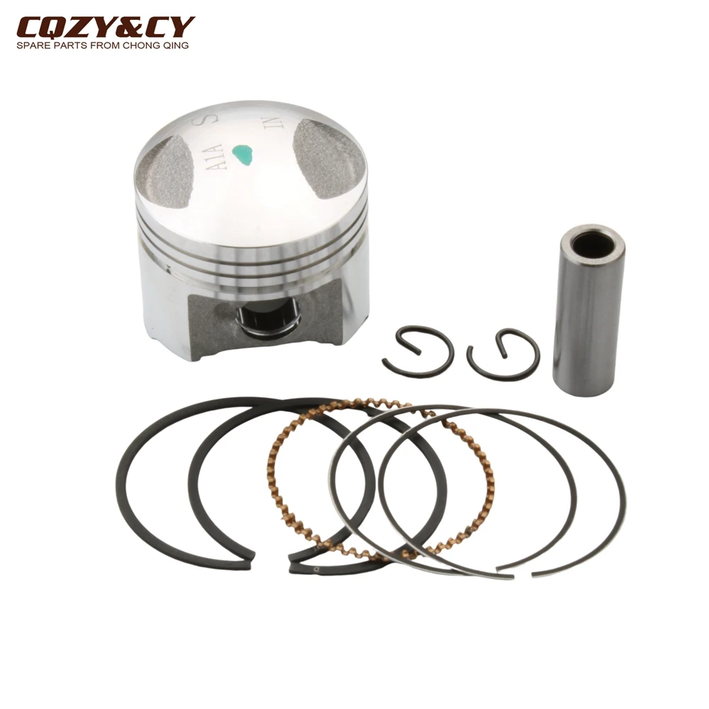 Scooter 37mm Piston Kit For SYM Mio 50 Fiddle 2 Jet 4 Allo Cello 50cc Awa XS1P37QMA 13101-A1A-000 13010-A1A-000 4T