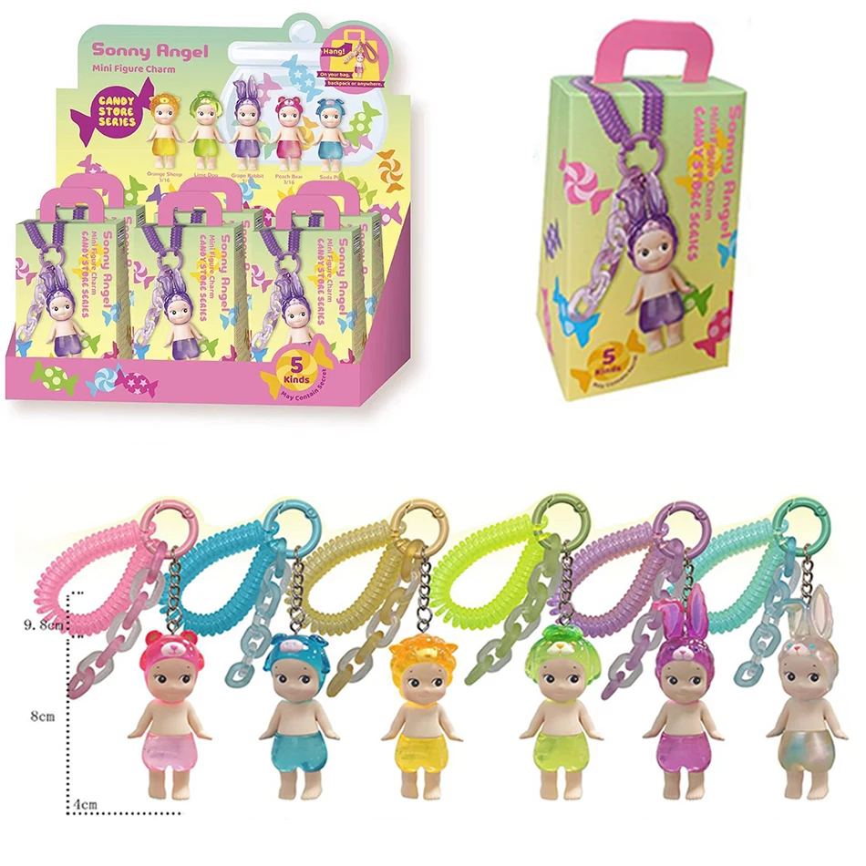 Sonny Angel Blind Box 20th Anniversary hippers looking back Anime Figures Ornaments Dolls Fans Children Gifts Random 12pcs