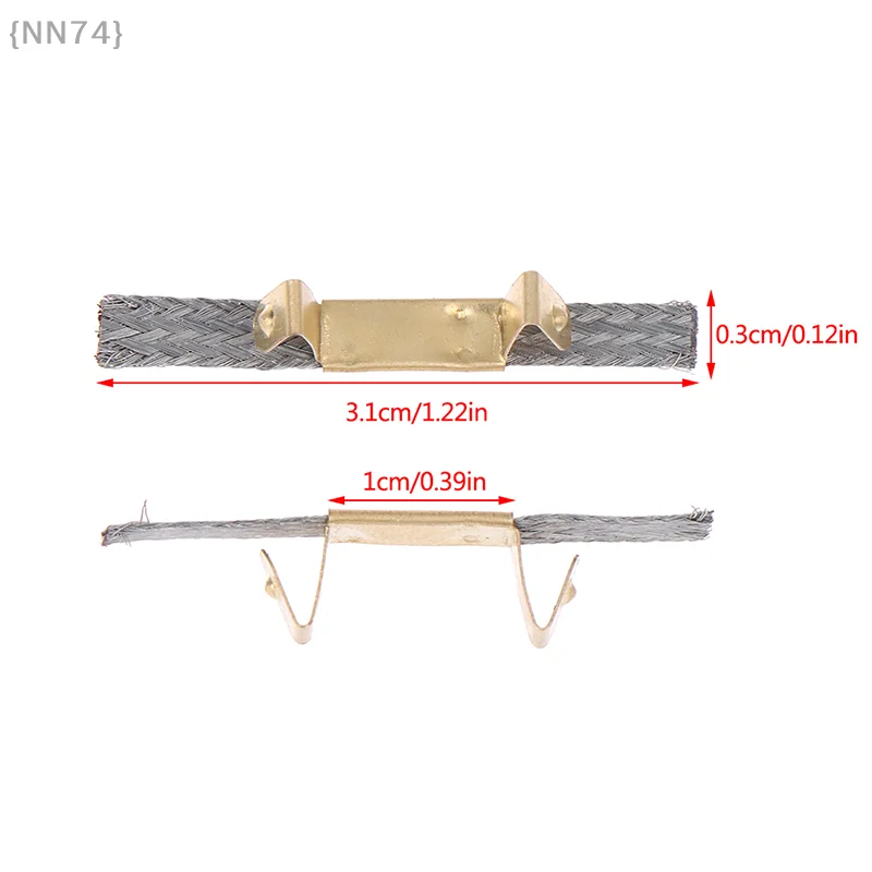 Carrera 61510 Spazzole a doppio contatto 2 pezzi, per GO!!! & Sistemi per auto digitali con slot 143/132, parti di ricambio essenziali