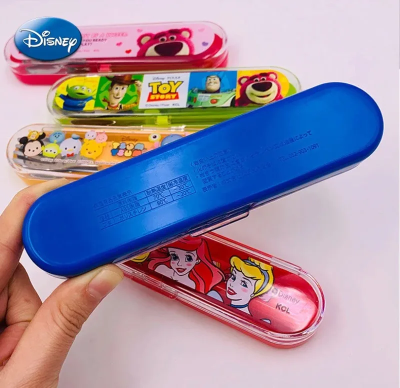 Disney Mickey Minnie Fork Spoon Tableware Cartoon Kawaii Donald Toy Story Kids Home School Lunch Stainless Steel Fork Spoon Sets view 6