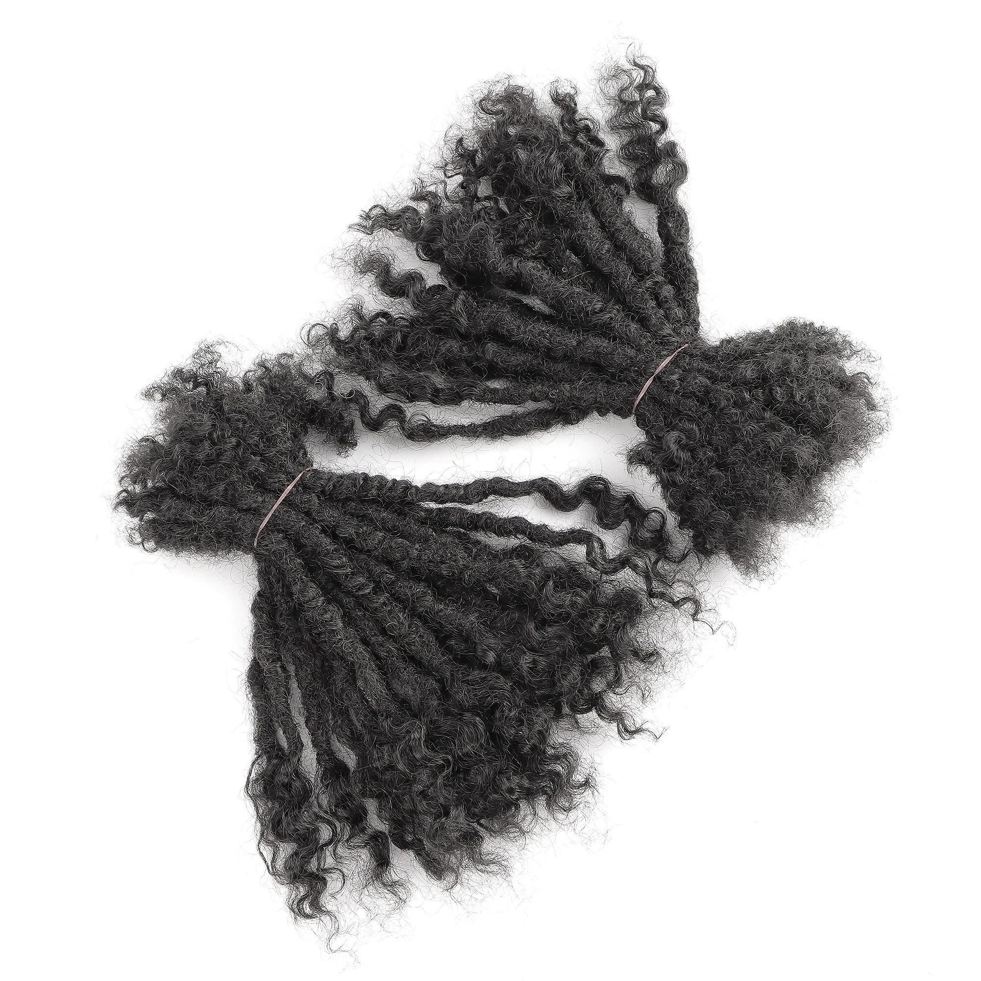 Orientfashion Ganha locs hand made for women and for men fashion hair style 100human hair more people choose0.6cm very beautiful