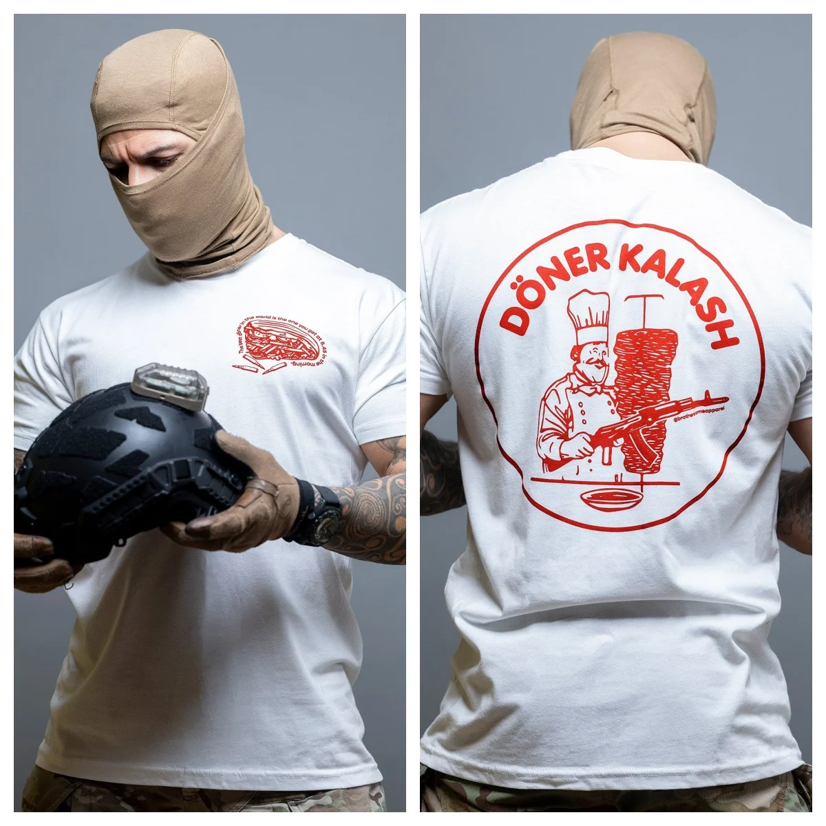 Döner Kalash _ Sporty T-shirt - Suitable for Sports Wear Pure Cotton image 2