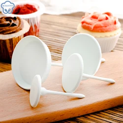 1PCS Kunststoff Piping Nagel Kuchen Blume Nägel Düse Nagel Decor Heber Fondant Creme Transfer Backen Gebäck Küche