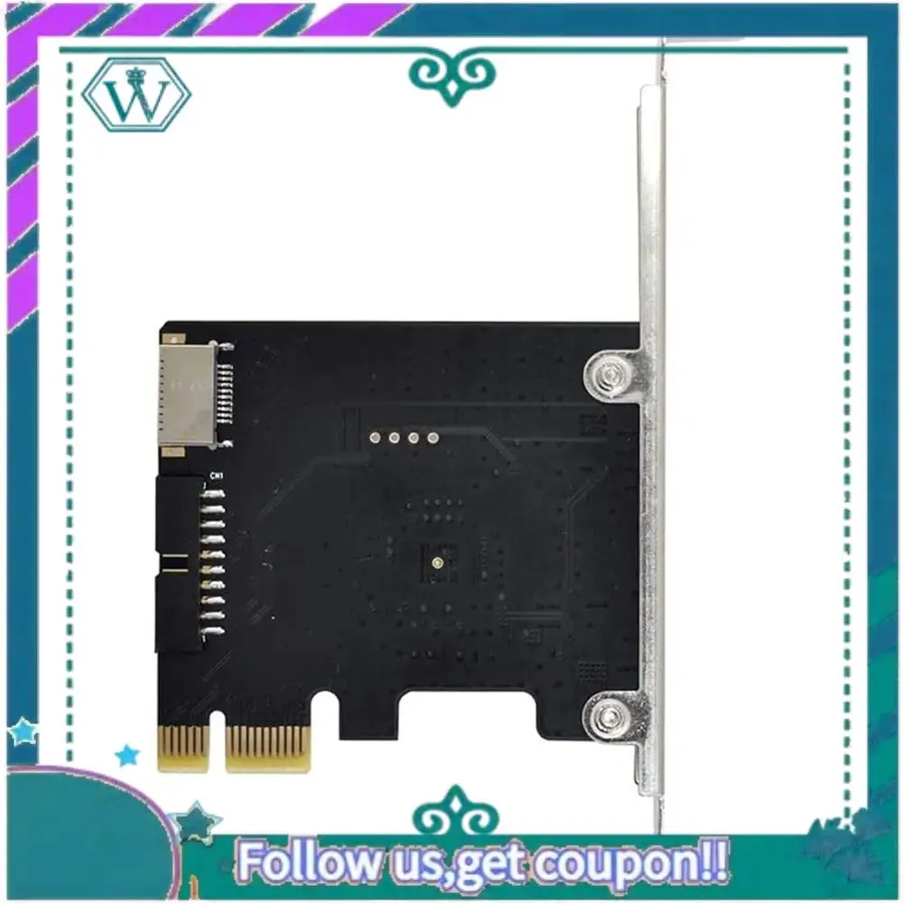 A75Q-VL805 Motherboard Adapter 5Gbps Type E USB 3.1 Front Panel Female & USB 2.0 To PCI-E 1X Express Card