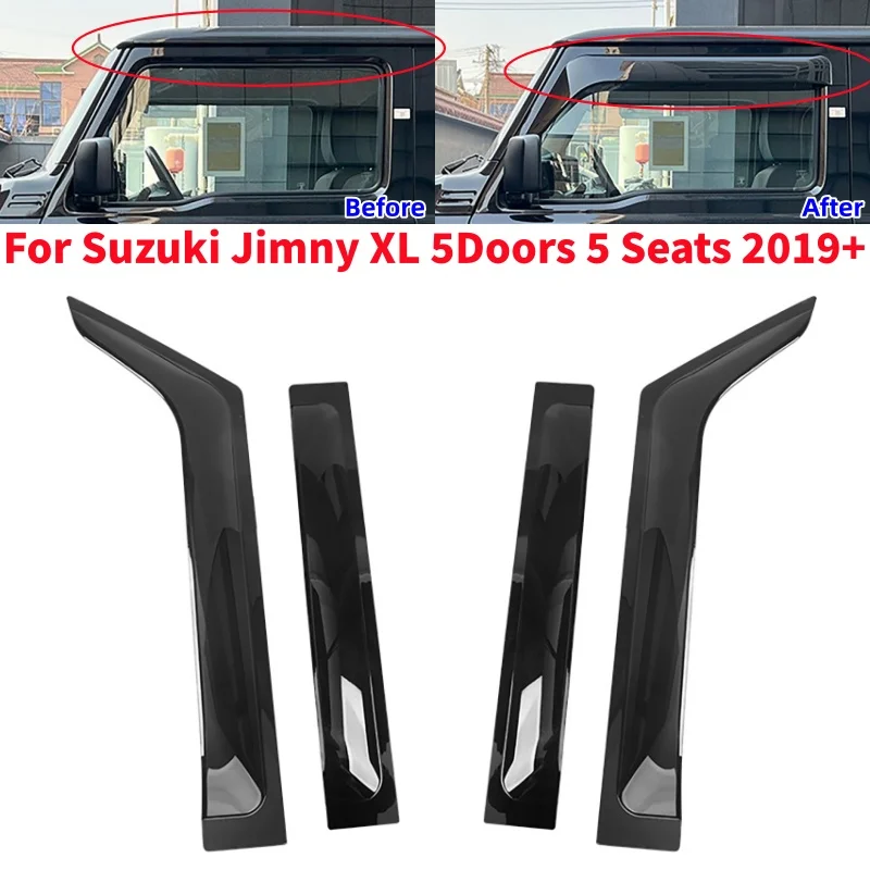 

Автомобильные дефлекторы для боковых окон, аксессуары для Suzuki Jimny XL 5 дверей, 5 мест, 2019+