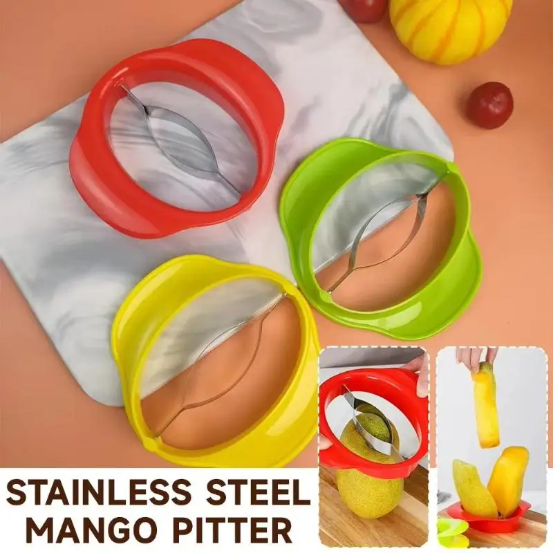 C 1 Piece Mango Peeler Mango Slicer Peeler And Peeling Tool Mango Divider Fruit Slices Peeler Ergonomic Mango