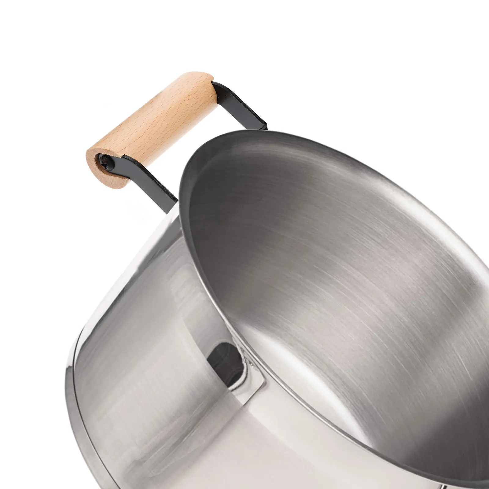 

2Pcs Pot Handle Side Handle Heat-Resistant Non-Slip Replacement for Boiler Steamer Milk Parts Kitchen Utensil