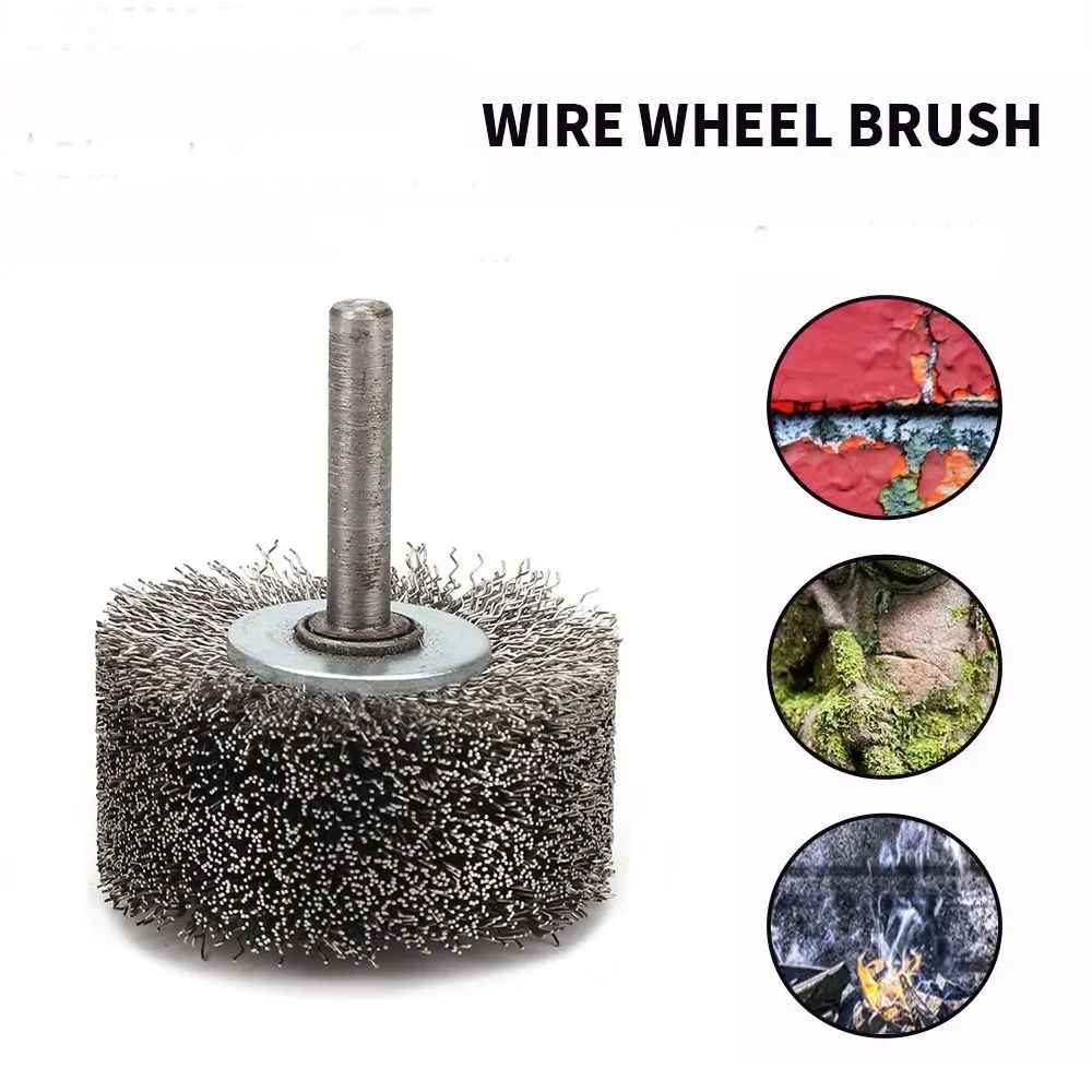 Wire Brush Bench Grinder Rust Remover Steel Wheel Brush Polishing Grinder Rotary Tools Accessories for Metal Rust Removal