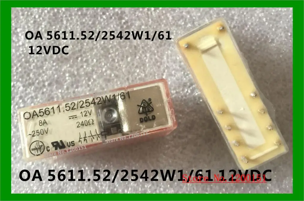 5611.52/2533L1/61 24V 108A 24dc 5611.52/2542W1/61 12VDC relay DIP-10 5612.60/2636L4/61 24V DIP-14