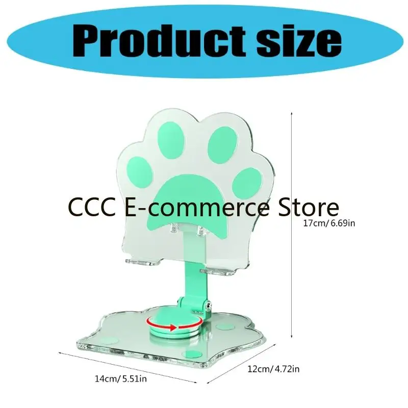 Double Rod Reinforced Phone Stand Featuring Small Foldable Design not Scratch Desktop Phone Stand for Travel Office Use R58A